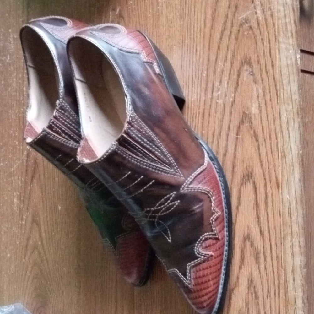 MARIPE SANTE FE LEATHER BOOTS MADE IN BRAZIL 8M